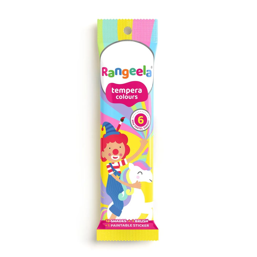 TEMPERA COLOURS RANGEELA 6